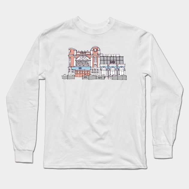 The Ritzy Brixton London Long Sleeve T-Shirt by MARKDONNELLYILLUSTRATION